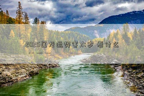 2025属龙运势害太岁 看什么