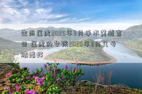 生肖属虎2025年3月手术黄道吉日 属虎的女孩2025年3月几号结婚好