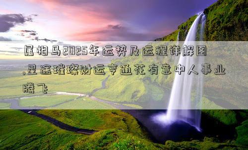 属相马2025年运势及运程详解图,星途璀璨财运亨通花有意中人事业腾飞